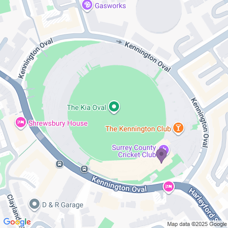 The Kia Oval Location