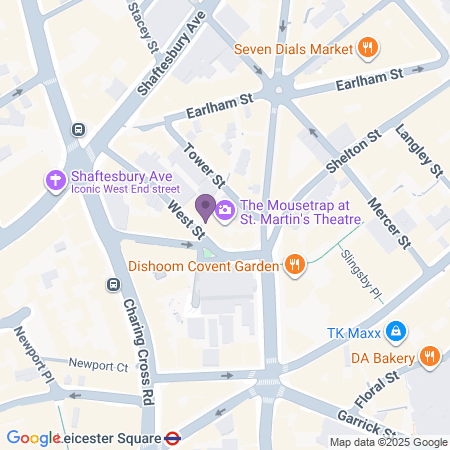 St Martins Theatre Location
