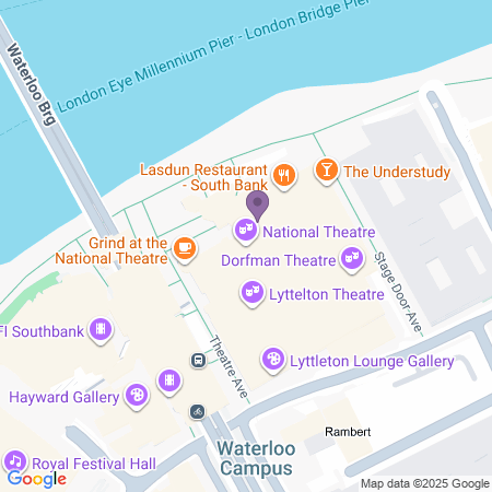 Olivier Theatre (National Theatre) Location