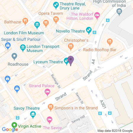 Lyceum Theatre Location