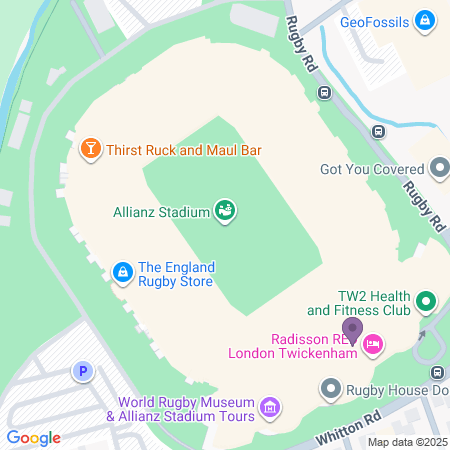 Twickenham Stadium Location