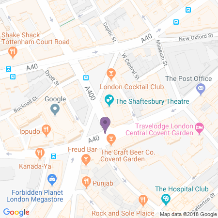 Shaftesbury Theatre Location