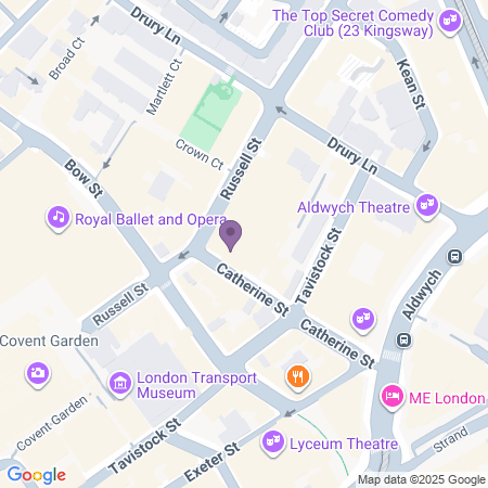Theatre Royal Drury Lane Location