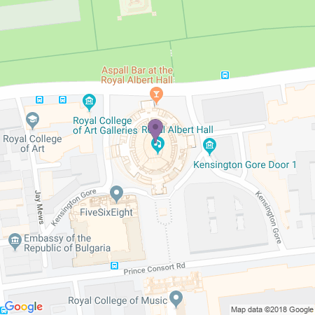 Royal Albert Hall Location