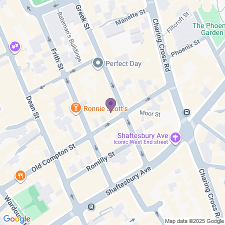 Prince Edward Theatre Location