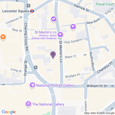Tom Stoppard Theatre (Duke of York's Theatre) Location