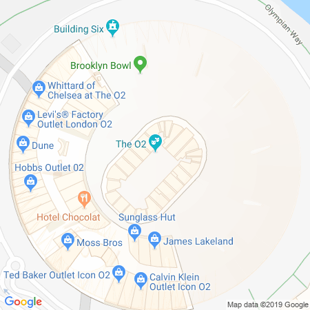 The O2 Location