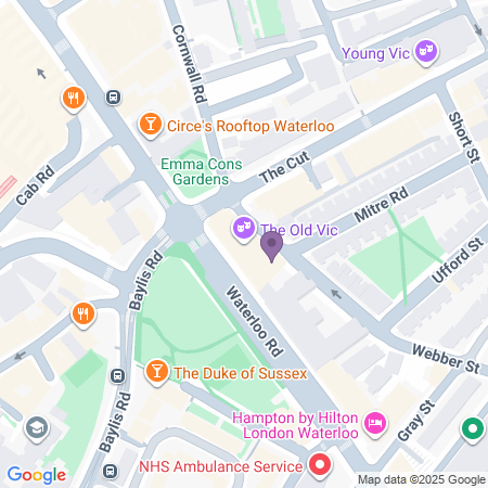 Old Vic Theatre Location