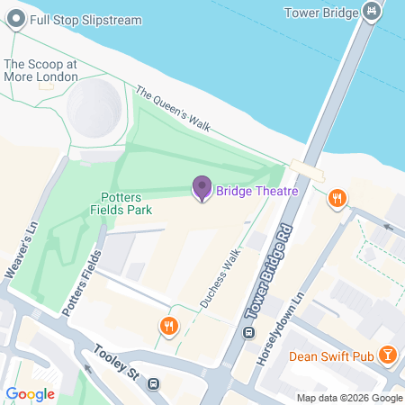 The Bridge Theatre Location