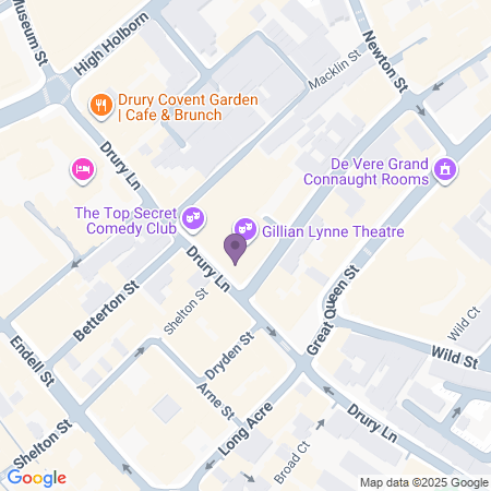 Gillian Lynne Theatre Location