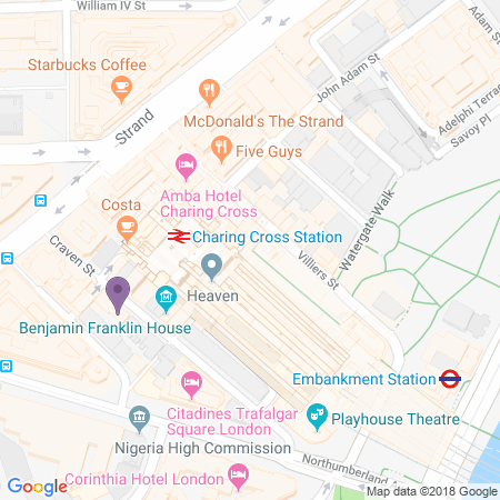 Charing Cross Theatre Location