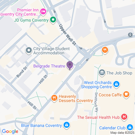 Belgrade Theatre Coventry Location