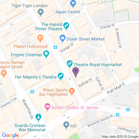 Theatre Royal Haymarket Location