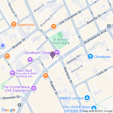 Sondheim Theatre Location