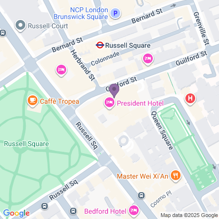 President Hotel Location