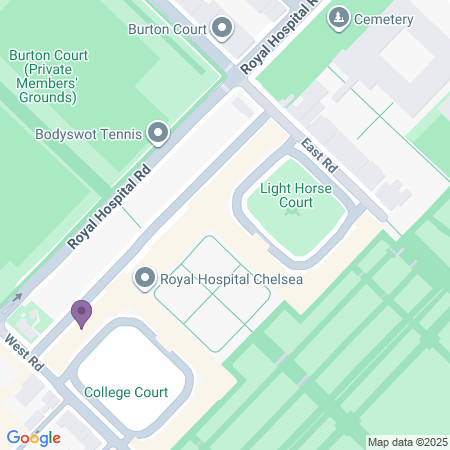 The Royal Chelsea Hospital Location