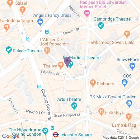 St Martins Theatre Location