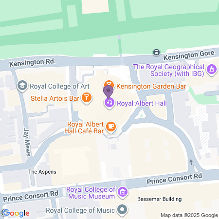 Royal Albert Hall Location