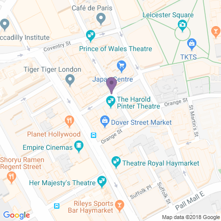 Harold Pinter Theatre Location