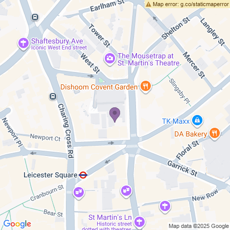 Above the Arts Studio Theatre Location