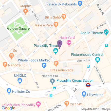 Piccadilly Theatre Location