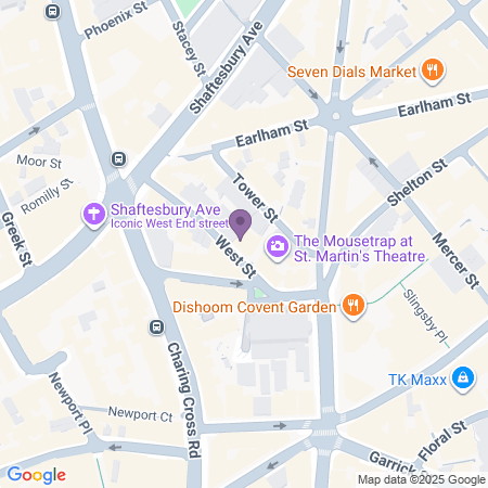 Ambassadors Theatre Location