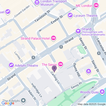 Savoy Theatre Location