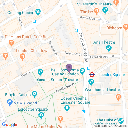 London Hippodrome Location