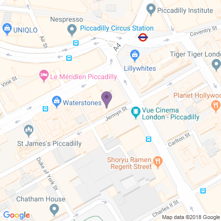 Jermyn Street Theatre Location