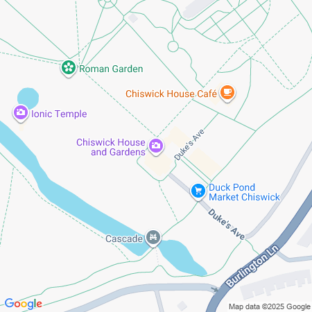 Chiswick House and Gardens Location