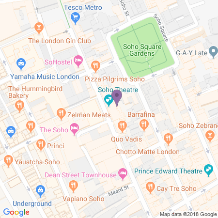 Soho Theatre Location