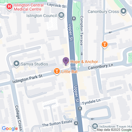 The Hope Theatre Location