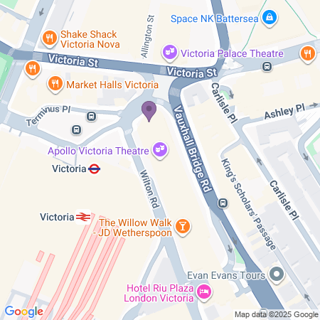 Apollo Victoria Theatre Location