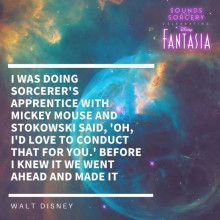 Sounds and Sorcery - Disney Fantasia