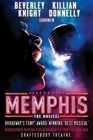 Memphis at the Shaftsbury Theatre