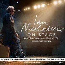 Ian McKellen on Stage: Tolkien, Shakespeare and You! Ian McKellen on Stage: Tolkien, Shakespeare and You!