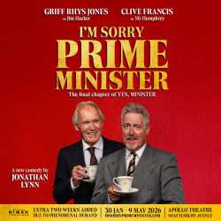I'm Sorry, Prime Minister tickets