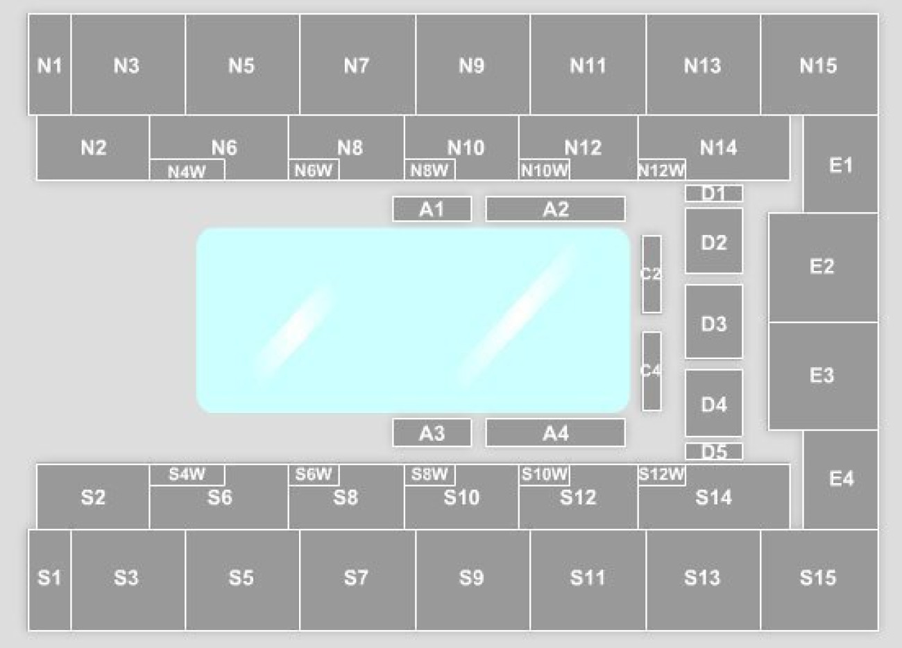 Wembley Arena Seating plan