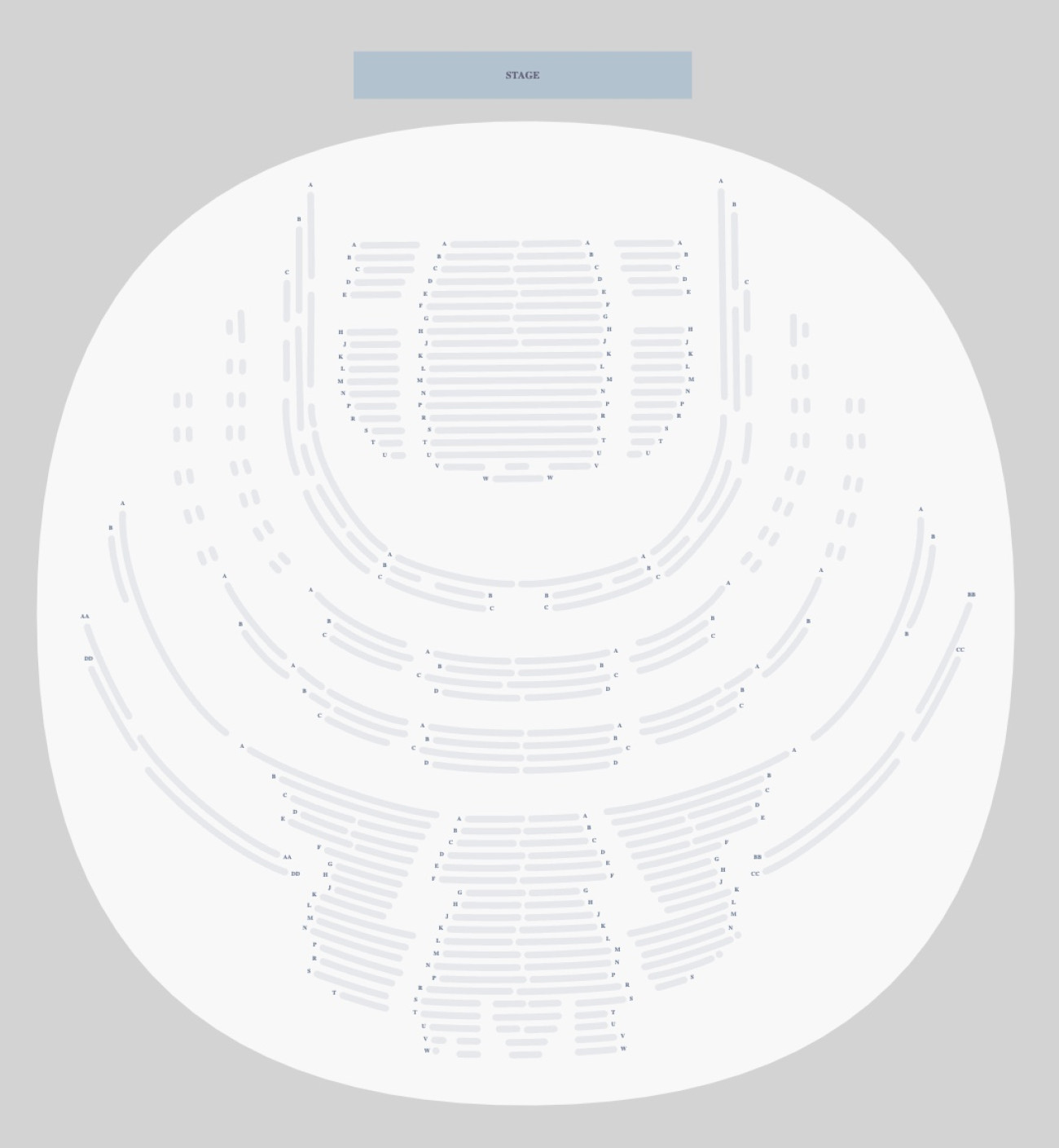 Royal Opera House Seating plan