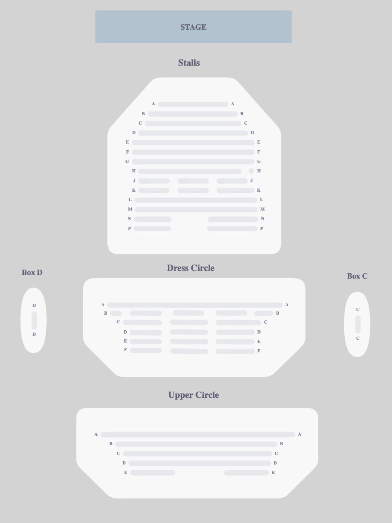 Theatre Royal Stratford East Seating plan Theatre Royal Stratford East Seating plan