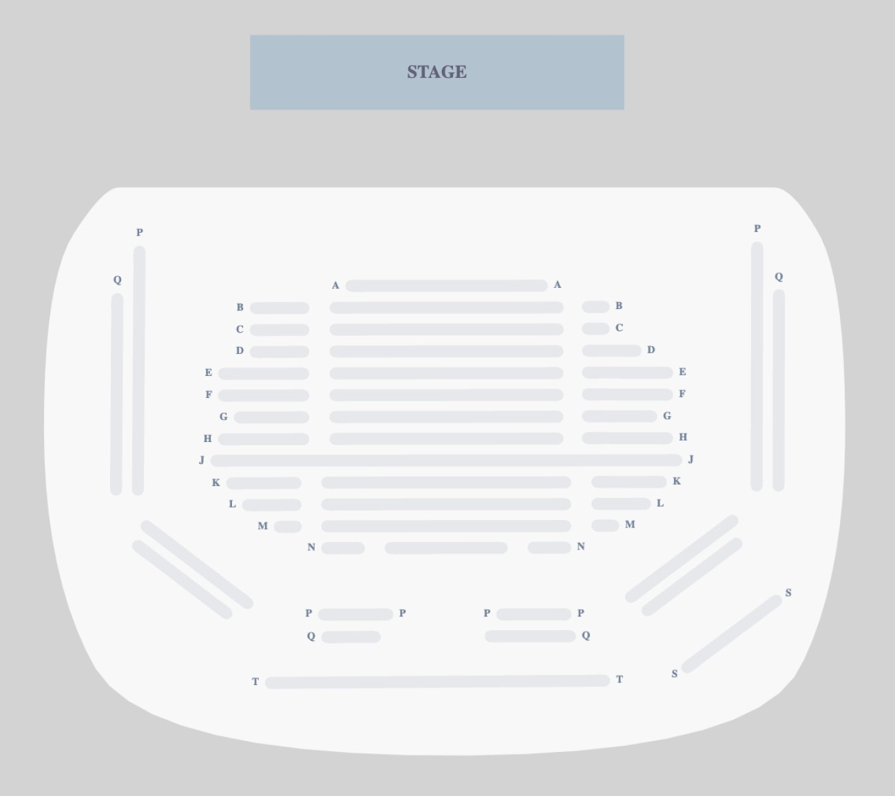 Young Vic Seating plan