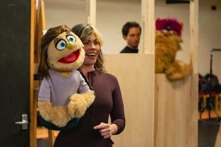 Rehearsal images released for AVENUE Q at the Shaftesbury Theatre
