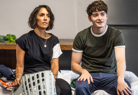 Rehearsal photos released of the cast of AFFLUENZA