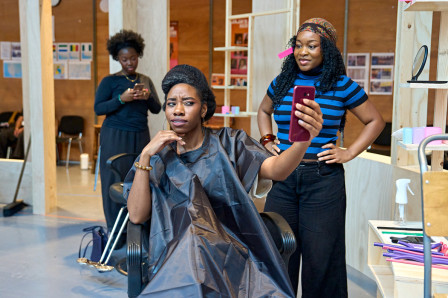 Rehearsal Images Released for JAJA'S AFRICAN HAIR BRAIDING at Lyric Hammersmith Theatre