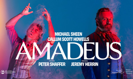 Michael Sheen and Callum Scott Howard return to the West End in AMADEUS