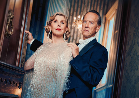First look at Christine Baranski and Richard E. Grant in HAY FEVER