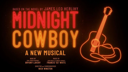 New Musical MIDNIGHT COWBOY to premiere in London in Spring 2025