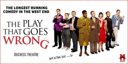 Four reasons to see THE PLAY THAT GOES WRONG in the West End