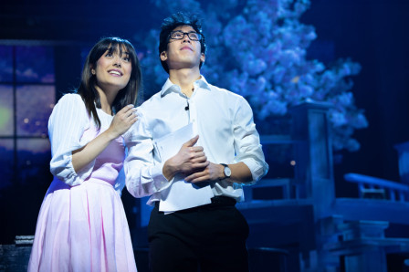 Production images released for YOUR LIE IN APRIL at the Harold Pinter Theatre