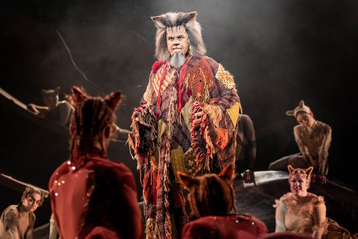 Gary Wilmot in Cats. Photo by Mark Senior.
